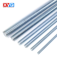 Grade 4.8/8.8 Threaded Rods Black Threaded Rod M6x1000 Din 976 (din 975) Threaded Rod