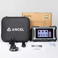 Escáner OBD2 ANCEL DS200, Herramienta de Diagnóstico de 4 Sistemas para ABS, SRS, TCM, ECM con Más de 15 Servicios de Reinicio, Purga de ABS, Reinicio de Batería SAS