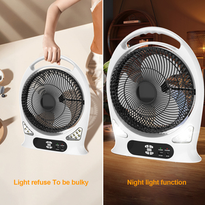 180 lưu thông xách tay bảng hộp fan hâm mộ với 9 tốc độ gió dài thời gian làm việc - Product Image 2