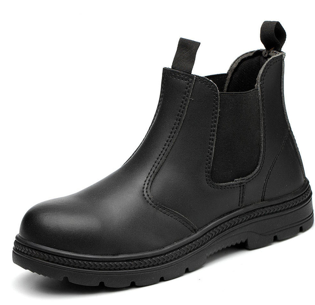 Waterproof Steel Toe Genuine Leather Safety Boots