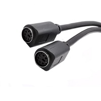 Produk Laris Kabel Adaptor Mini DIN 6-Pin Splitter Y 6 Pin Kabel Data PS/2 PS2