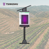 Moniteur intelligent d'insectes pour plantations, transmission d'images en temps réel, calcul en périphérie local, surveillance sans surveillance, contrôle à distance via application