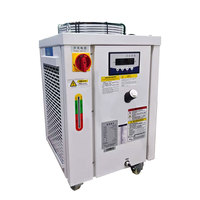 Refroidisseur d'eau industriel à air 2500W avec affichage numérique et protection contre le manque d'eau pour broche de machine de gravure laser CNC