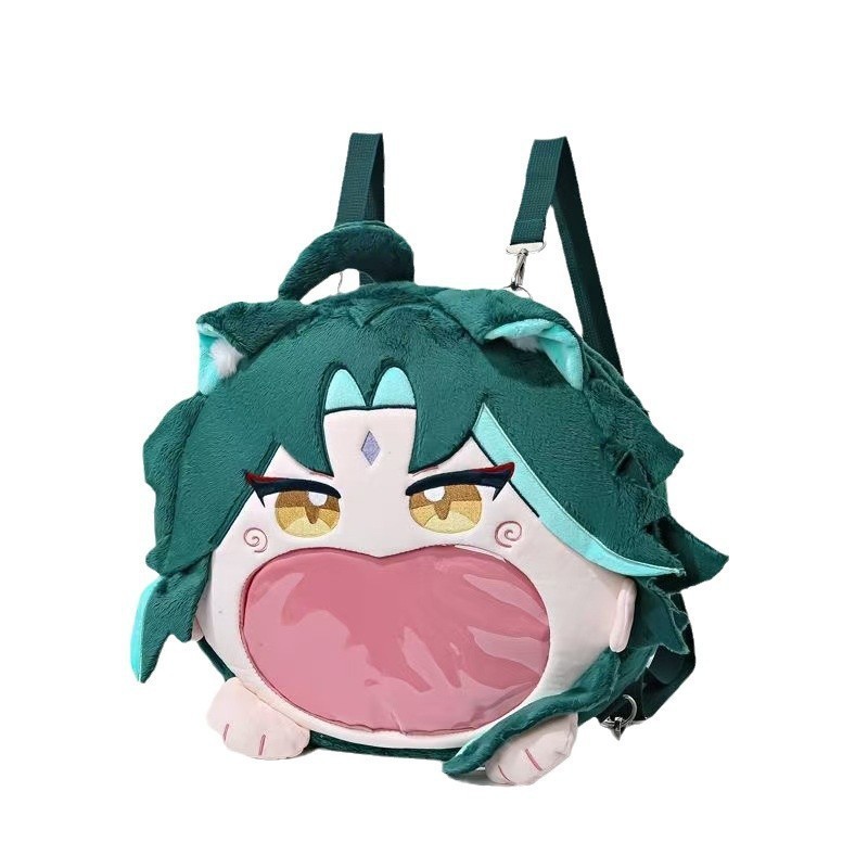 Muñeco de peluche Genshin Impact Zhong Li Xiao Klee Venti Diluc Gorou