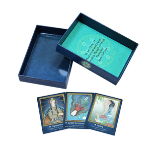 Üretici oracle et <span class=keywords><strong>tarot</strong></span> personnaliss özelleştirilmiş baskı ile tasarım her iki tarafın oracle güverte <span class=keywords><strong>tarot</strong></span> rehber - Product Image 1