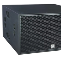 CVR CV-28 Subwoofer Ganda 18 Inch 2000W RMS 8000W Peak Speaker Bass Kayu Lapis untuk Acara Panggung