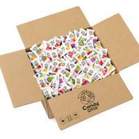 Groothandel op maat gemaakte private labels bulk knapperige melkballen snoep fruitjam gevulde kauwgom snoepjes klassieke room gummies