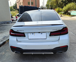 Basic Style 3K Diagonal Fiber Rear <strong>Spoiler</strong> Body Kit for BMW <strong>5</strong> <strong>Series</strong> G30 G38 530i 540i - Product Image 5