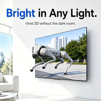 Écran d'affichage LED 3D passif Bestar, technologie polarisée, panneau mural vidéo HD, cinémas immersifs, mise à niveau de théâtre 4D/5D/XD, HDR10