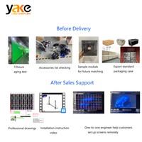 Yake P2.6/P2.9/P3.9 7680Hz 500x500mm Cabinet d'affichage LED en aluminium moulé sous pression pleine couleur pour événements intérieurs/extérieurs et salons professionnels