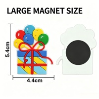Autocollant magnétique personnalisé pour tableau blanc, série gâteau de dessin animé, jouet éducatif pour la petite enfance, best-seller