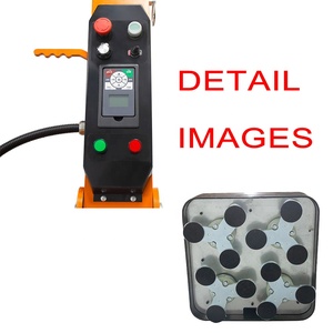 Ponceuse à béton 660 700 680 mm 9 kW 380 V avec aspiration des poussières pour le ponçage et le polissage des sols en béton - Product Image 4