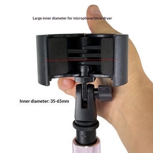 Nuovo Supporto per Microfono Modello 606-M1 per Presentatori e Cantanti; Treppiede Regolabile in Altezza per Streaming dal Vivo, Registrazione e Karaoke - Product Image 3
