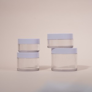 Frascos de Plástico PET Transparentes para Cosméticos, 100ml 200ml 300ml, Envases para <span class=keywords><strong>Crema</strong></span> Corporal, Botellas para <span class=keywords><strong>Polvo</strong></span> Suelto para el Cuidado de la Piel - Product Image 3
