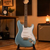 Guitare électrique ST S-S-S, manche en érable, touche en palissandre, corps en acajou, pour les passionnés de musique, performance professionnelle