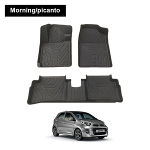 Proven High Quality Safety Rubber Leather <strong>Car</strong> Floor <strong>Mats</strong> With Logo for <strong>Picanto</strong> - Product Image 1