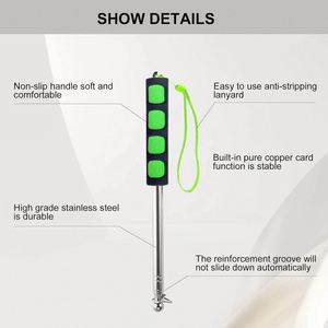 เสาธงแบบยืดหดได้ อลูมิเนียม รุ่นดีลักซ์ สำหรับไกด์นำเที่ยว ครู อาจารย์  ขายดีประจำปี 2025 - Product Image 4