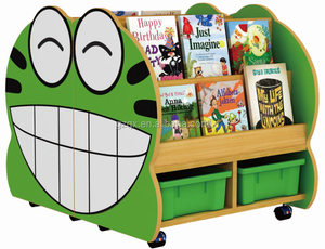 Xe Hình Dạng Thiết Kế Mẫu Giáo Kệ Sách Kệ Sách Kệ Phim Hoạt Hình Kệ Sách Trẻ Em Kệ Sách Kệ - Product Image 4