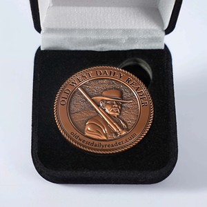 3D Relief American Northwest <strong>Bronze</strong> Metal Challenge Coin - Event Collectible <strong>Gift</strong> - Northwest Cultural Commemorative Coin - Product Image 2