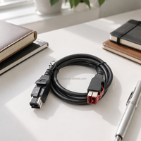 Kabel Ekstensi USB Male 24V ke USB Male 5V untuk Sistem POS, Terminal POS & Perangkat Medis