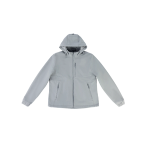 Nouvelle Veste en Nylon Coupe-Vent à Capuche pour Hommes, Automne-Hiver 2025, Couleur Unie, Vente en Gros - Product Image 5