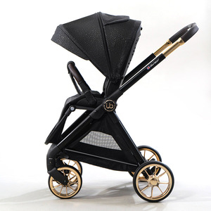 Livraison rapide, vente en gros d'usine, poussette légère en alliage d'aluminium de 8,9 kg avec pliage automatique pour les voyages, de 0 à 3 ans - Product Image 2