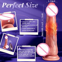 Femme liquide Silicone énorme gode moule adulte jouets sexuels chauffage balançoire poussée réaliste gros godes vibrateur pour femme hommes