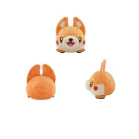 Peluche personnalisée 3D réversible en forme de renard, créez votre propre animal en peluche pour les fêtes, les jeux et le cosplay