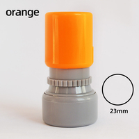 Tampon encreur automatique rond en plastique de haute qualité HA23, 23 mm, petit tampon flash pour l'école et le bureau, pour les récompenses des enseignants