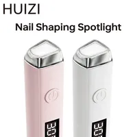 Lámpara UV LED Huizi MINI de 1.5W para Secar Uñas, Portátil con Cable USB, para Gel Semicurado y Adhesivos de Uñas