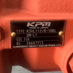 ปั๊มไฮดรอลิก K3VL112/B-1BBLSM-L1 17201758 สำหรับรถตักล้อยาง L150G/L220G/L250G-เหล็กกล้า รับประกัน 1 ปี ผลิตในญี่ปุ่น - Product Image 3