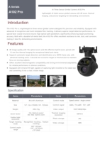 A102Pro 3- Caméra à nacelle 4K avec zoom optique 10X, télémètre laser, imagerie thermique, drone UAV, caméra vidéo d'inspection de vision nocturne IA