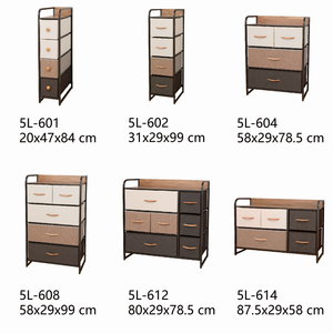 <span class=keywords><strong>Organisateur</strong></span> de tiroir de <span class=keywords><strong>commode</strong></span> de bébé de ménage de haute qualité 6 tiroirs de <span class=keywords><strong>commode</strong></span> - Product Image 2