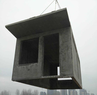 Structure modulaire en acier de style européen de haute qualité maison préfabriquée ateliers de deux chambres à coucher pour le magasin de bureau fabriqué