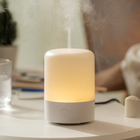 Diffuseur d'Arômes Électronique à Nébulation pour Huiles Essentielles, Mini Machine de Parfum Portable de Table pour la Maison