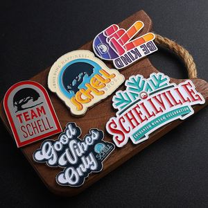 Regalos de Recuerdo, Imanes de Metal para Refrigerador, Imanes Personalizados de Fábrica, Imanes 2D y 3D con Logotipo de Dibujos Animados, Letras para Refrigerador - Product Image 4