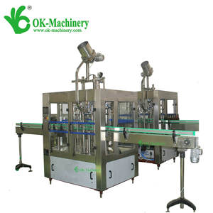 2000bph Zhangjiagang OK petite machine de remplissage et de bouchage de bière entièrement automatique - Product Image 1