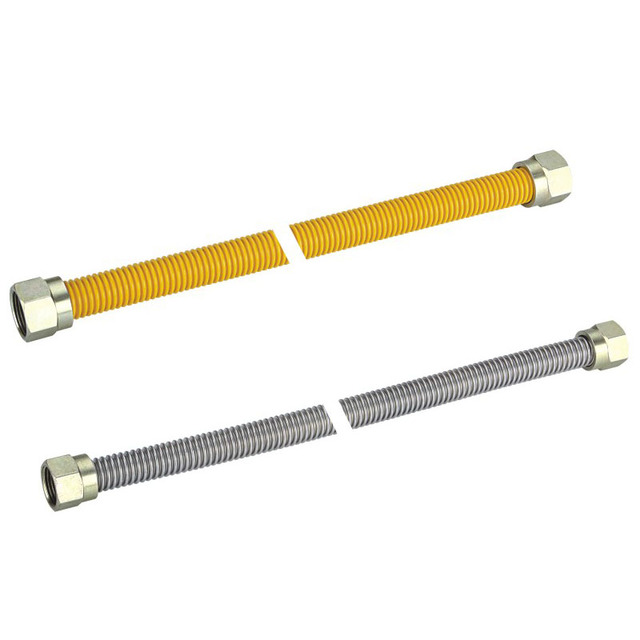 36. 5RB11A00  1/8" 1/4" 3/8" 1/2" 5/8" 3/4" 1"ID Stainless Steel Ss Corrugated Flexible Gas Hose for Gas with CSA Certification