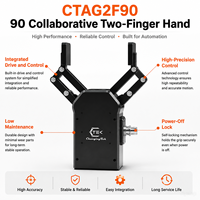 Pince robotique collaborative OEM CTAG2F90 S03 pour la manutention de batteries de nouvelles énergies avec contrôle de force