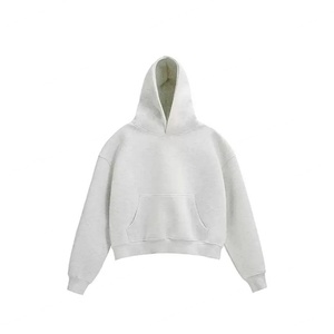Ventes en gros de sweats à capuche surdimensionnés personnalisés en coton 100% de haute qualité, essentiels du streetwear, sweats à capuche pour hommes - Product Image 5