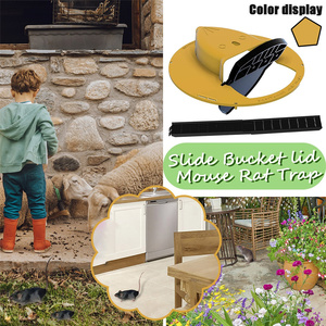 Al por mayor Tapa de cubo para trampa de ratones de PP, ecológica, portátil, automática, desmontable y abatible, para ratas, garaje, patio y gallinero - Product Image 3