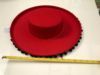 Chapeau <span class=keywords><strong>Flamenco</strong></span> Rouge en Feutre Espagne Mexique Chapeau Espagnol pour Danseur Latino Mexicain Déguisement - Product Image 5