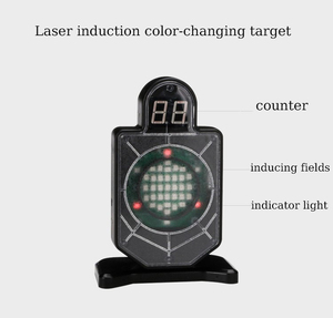 Jeu de pistolet jouet 9mm 380 <span class=keywords><strong>45</strong></span> cartouche d'entraînement Laser pour la formation au feu sec comptage extérieur cible Laser de notation électronique - Product Image 3