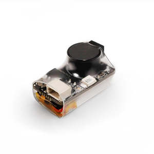 HGLRC <span class=keywords><strong>Soter</strong></span> - Zumbador Super Fuerte de 3.6g y 100dB, 5V con LED y Batería Integrada para Drones de Carreras FPV, Betaflight, Cleanflight, Repuestos para Drones - Product Image 1