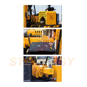 Máy Đóng Cọc Chạy Bằng Năng Lượng Mặt Trời, Máy Khoan Cọc Động Cơ Thủy Lực Áp Suất Tĩnh 5.5KW - Product Image 5