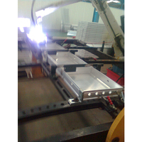 Usine industrielle fabricant automatique mig tig en aluminium plaque 6 axes bras robotique machine à souder