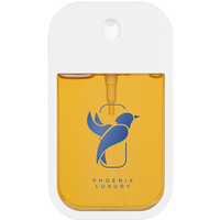 Brume parfumée de poche 45 ml avec logo personnalisé, spray désinfectant pour les mains parfumé, désinfectant pour les mains avec logo personnalisé