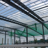 Bâtiment d'entrepôt industriel préfabriqué à grande portée en structure d'acier galvanisé