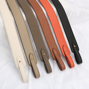 Bolso de cuero genuino con correa para mujer, bolso de mano con cinturón, bandolera de hombro, Correa ancha, correa de cuero de vaca de repuesto - Product Image 1