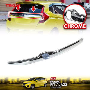 Parti del corpo Auto decorazione paraurti posteriore lato posteriore cromato striscia paraurti posteriore per <span class=keywords><strong>Honda</strong></span> Fit/<span class=keywords><strong>Jazz</strong></span> 2014 - Product Image 2